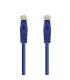 Nanocable Cable de Red Latiguillo RJ45 LSZH Cat.6a UTP AWG24 2m - Color Azul