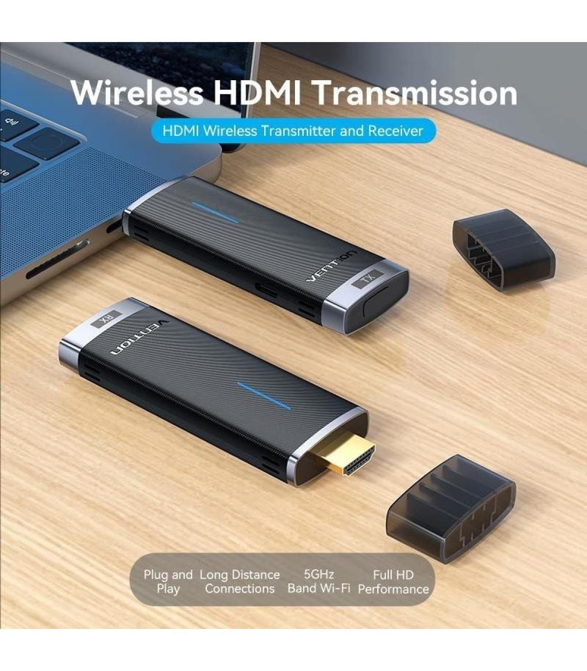 Transmisor y Receptor HDMI Inalámbrico Vention ADCB0