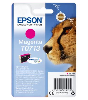 Epson T0713 Magenta Cartucho de Tinta Original - C13T07134012